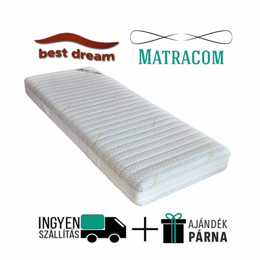 Best Dream Memory Bamboo vákuum matrac - 80x200 cm